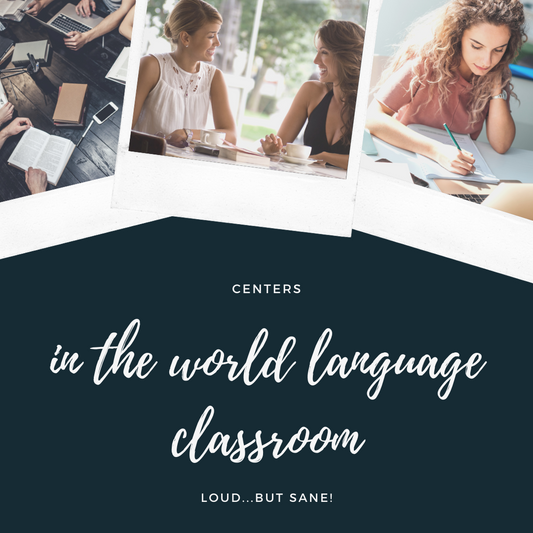 Centers: The loudest, most sane day in your class
