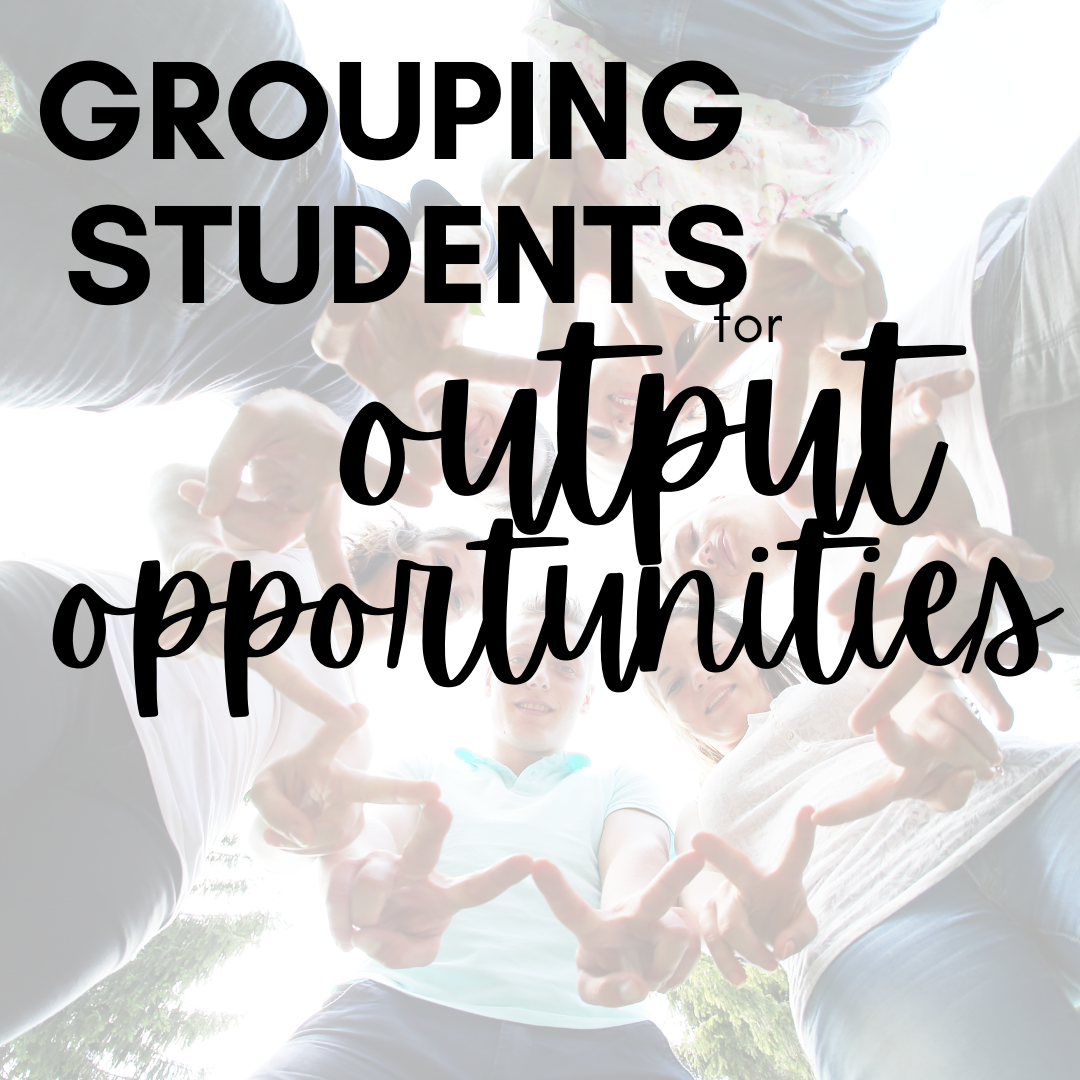Groupiong Grupitos: Grouping students for more interaction – MesaMima