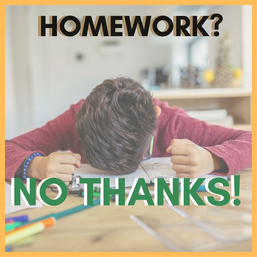 why we should stop giving homework