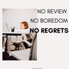No regrets:  Skip the week of review