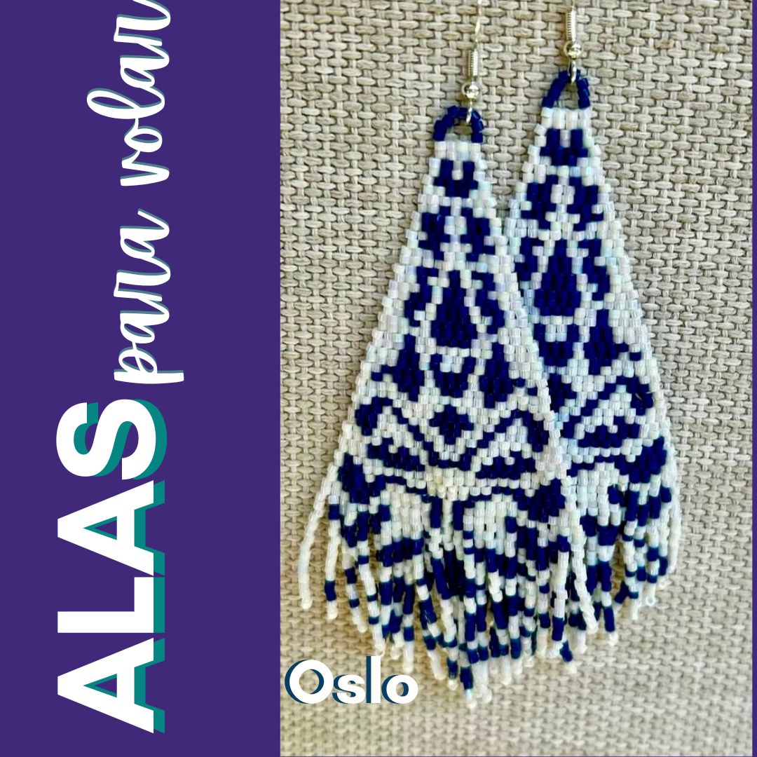 Oslo beaded earring
