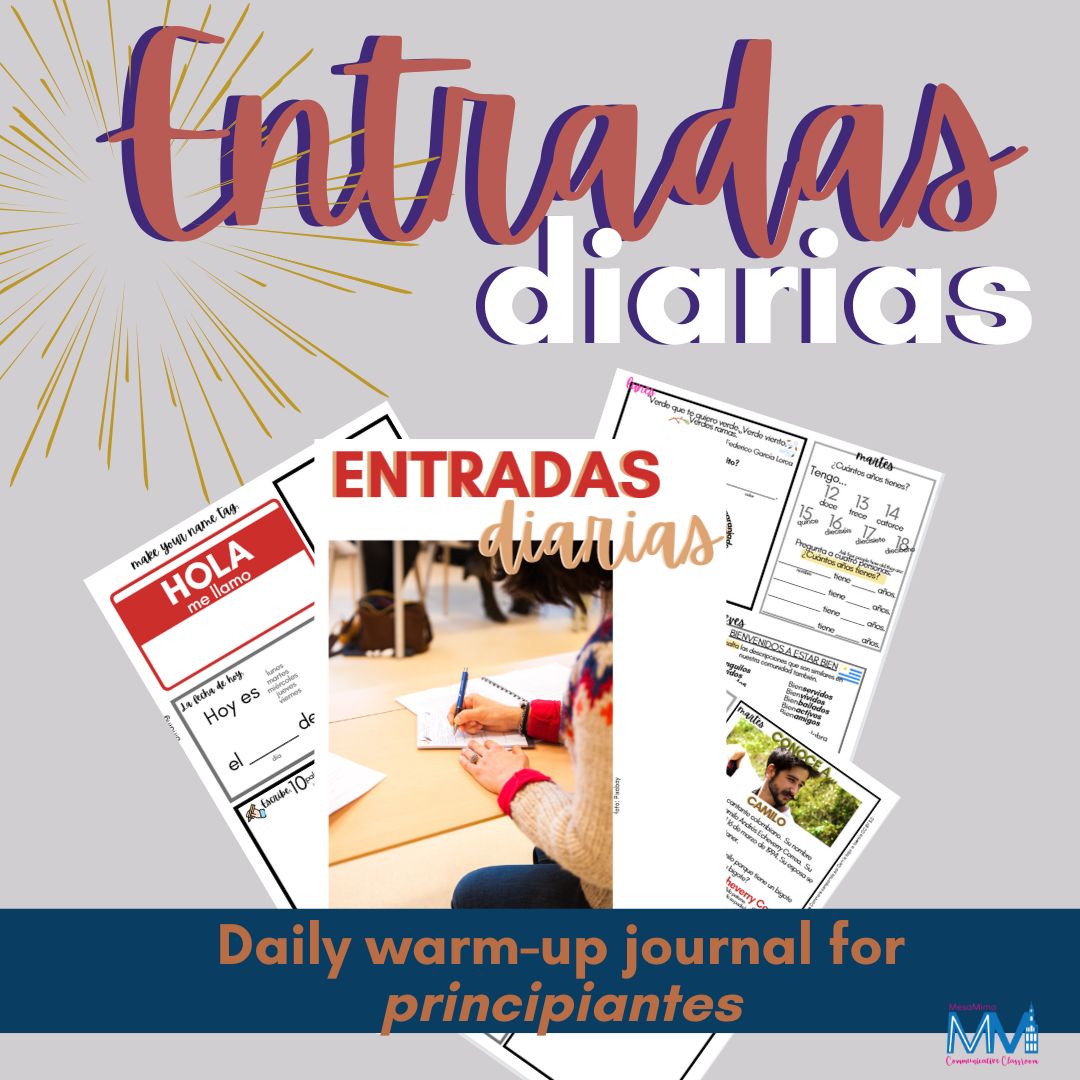 Bell ringer journal: Entradas diarias