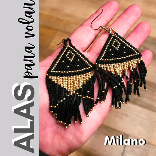 Milano beaded earring