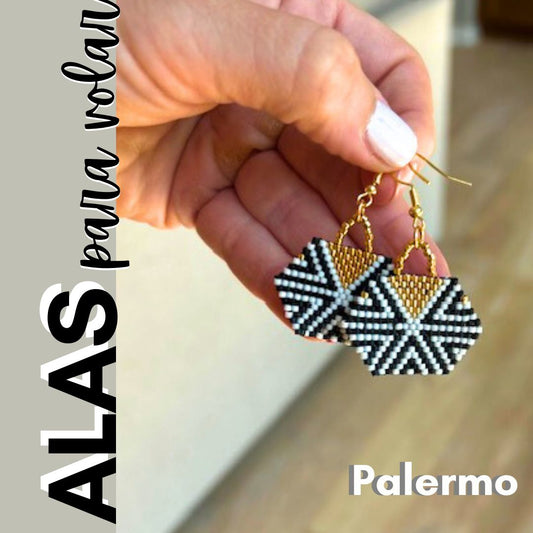 Palermo beaded earring