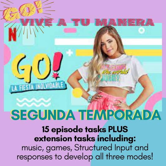 Go! Vive a tu manera segunda temporada COMING SOON!